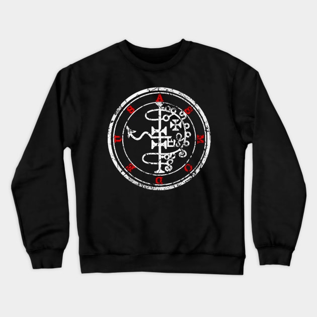 Asmodeus Sigil Crewneck Sweatshirt by ArcaNexus